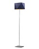 lampy podłogowe Minimalistyczna lampa stojąca do salonu z abażurem ANKARA GOLD 7