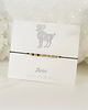 bransoletki na sznurku "Aries" Zodiak Morse Code Bracelet "Baran" 1