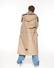 płaszcze i kurtki męskie Parka Longline Hoodie Oversize mocca 8