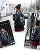 plecaki Plecak szkolny młodzieżowy vintage jeans ST06 2