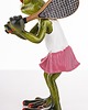 figurki i rzeźby Figurka - żabka 15x9x9,5 cm FROGG tenisistka 3