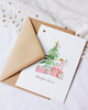 kartki świąteczne Delikatna kartka świąteczna "Choinkowa wróżka" 2