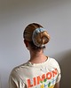 gumki do włosów Wełniana melanżowa scrunchie 1