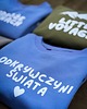 bluzy dla dziewczynki Bluza dziecięca ODKRYWCZYNI ŚWIATA - lawendowa 6