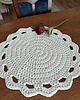 podkładki do kuchni Podkładka szydełkowa ze sznurka 50cm 1