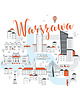 plakaty Warszawa plakat 40x40 cm 1
