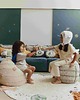 pufa dla dziecka Pufa Neptun "Mom, I want to be an astronaut" Lorena Canals 1