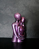 figurki i rzeźby Rzeźba z gipsu, Zakochani, fioletowy, wys. 10,8 cm 3