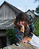 bluzy męskie Bluza kangurka "Meander" z zielonym - unisex 4