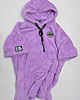 bluza z kapturem damska Poncho Biggy Smile Lilac 5