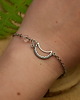 bransoletki wire wrapping Bransoletka kryształ górski księżyc wire wrapping 4