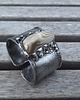 bransoletki wire wrapping Szarość - bransoletka regulowana 3