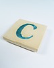 magnesy Ceramiczny magnes, niebieska literka C 3