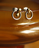 kolczyki srebrne Kolczyki Golden Drop 3