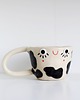 kubki Ceramiczny kubek w krowie łaty 3
