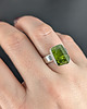 pierścionki srebrne Pierścionek peridot 3
