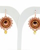 kolczyki swarovski Kolczyki Swarovski Drop of color Caramel 1
