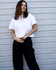 t-shirt damskie T-shirt Crop-Voila Biały 4