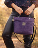 torby na ramię Mała torebka z kieszeniami z Fioletowego Zamszu 1