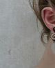 kolczyki wire wrapping Liście retro 4