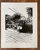 grafiki i ilustracje Linoryt "Tramwaj z Soller" 8