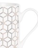 kubki Kubek Porcelanowy 4 szt. Biało Złote 1