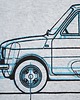 t-shirty męskie koszulka FIAT 126 MALUCH GRAY tshirt 2
