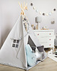namioty i tipi dla dzieci Zestaw Tipi z Matą - Silver Grey 3