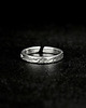pierścionki srebrne Delikatny pierścionek Moon Surface 3 mm 2