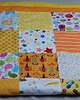 pokój dziecka - różne żółty patchwork dla maluszka 6