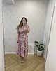 sukienki midi damskie Sukienka Midi z Rozcięciem, Letnie Sukienki Midi w Kwiaty - 2 WZORY 4