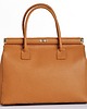 torebki do ręki Torba skórzana Shopper rudy  (6881) 1