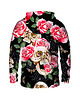 bluza z kapturem damska Damska Bluza z kapturem Skull in Roses 1