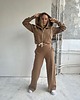 bluza z kapturem damska Bluza PICKY Camel 2