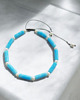 bransoletki z kamieni naturalnych Larimar i perły Bransoletka 1