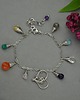 bransoletki wire wrapping Bransoletka serce kolorowa wire wrapping 1