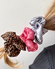 gumki do włosów Jedwabna scrunchie gumka frotka midi panterka 2