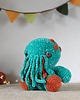 dodatki - różne Zielony Potworek Cthulhu, Prezent na Halloween, Maskotka Ktulu do dekoracji 1