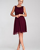 sukienki midi damskie Elegancka sukienka koktajlowa midi bez rękawów z wycięciem na plecach - M1208 4