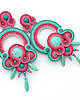 kolczyki soutache Jesienne boho kolczyki 2 1