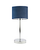 lampy stołowe Elegancka lampa stołowa do salonu NICEA VELUR z welurowym abażurem 8