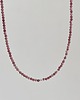 chokery Choker z kamieni naturalnych rodonit MALINOWY 1