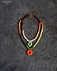 korale Naszyjniki w stylu Boho bajecznie kolorowy Optymistyczny prezent  handmade 4