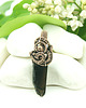 wisiory Kwarc dymny wisiorek wire wrapping 4
