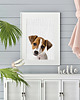 obrazy i plakaty do pokoju dziecięcego Plakat Pies - Jack Russell Terrier 4