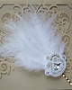 Ślubne ozdoby do włosów Vivienne- ozdobna wsuwka do włosów soutache 1