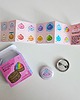 przypinki BLIND BOX Przypinka Pierożek Squishy Dumpling 25mm Niespodzianka 1