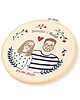 Ślub - inne Personalizowana pamiątka ślubna/zaręczynowa , haft w tamborku 3