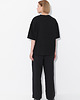 t-shirt damskie Krótki t-shirt oversize - bawełna organiczna 2