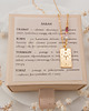złote naszyjniki Znak zodiaku - Karta tarota - Baran 3